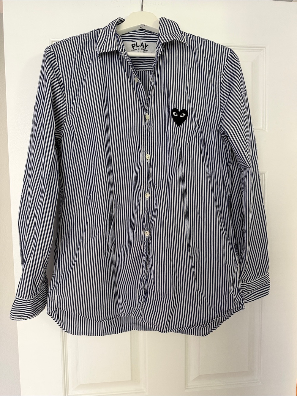 Comme Des Garçons Play striped shirt size S